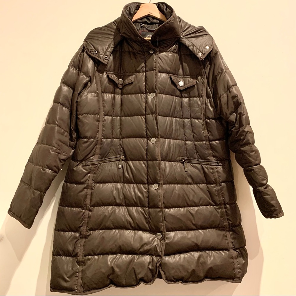 Women’s Vince Camuto Down Puffer Jacket M/L Brown